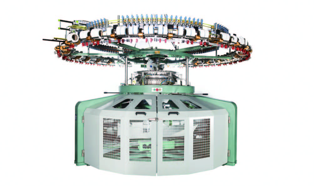 LEADSFON-PILOTELLI: The high-speed single jersey open width machine shows up
