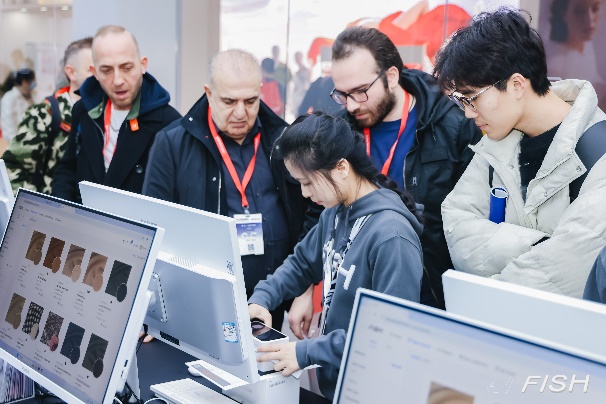 Chinese fabric search black technology debut intertextile exhibition